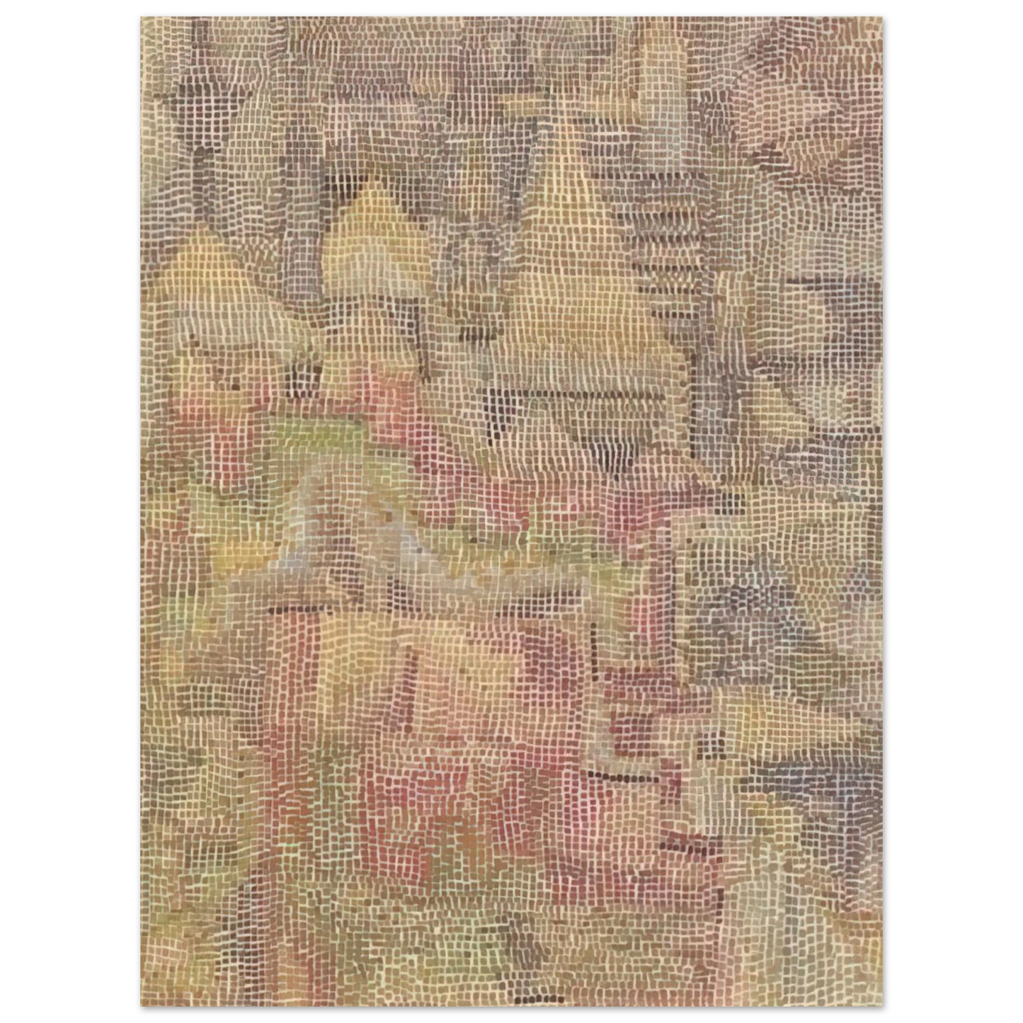 Paul Klee - CASTLE GARDEN 1931  75x100 cm / 30x40inches Fine Art Poster