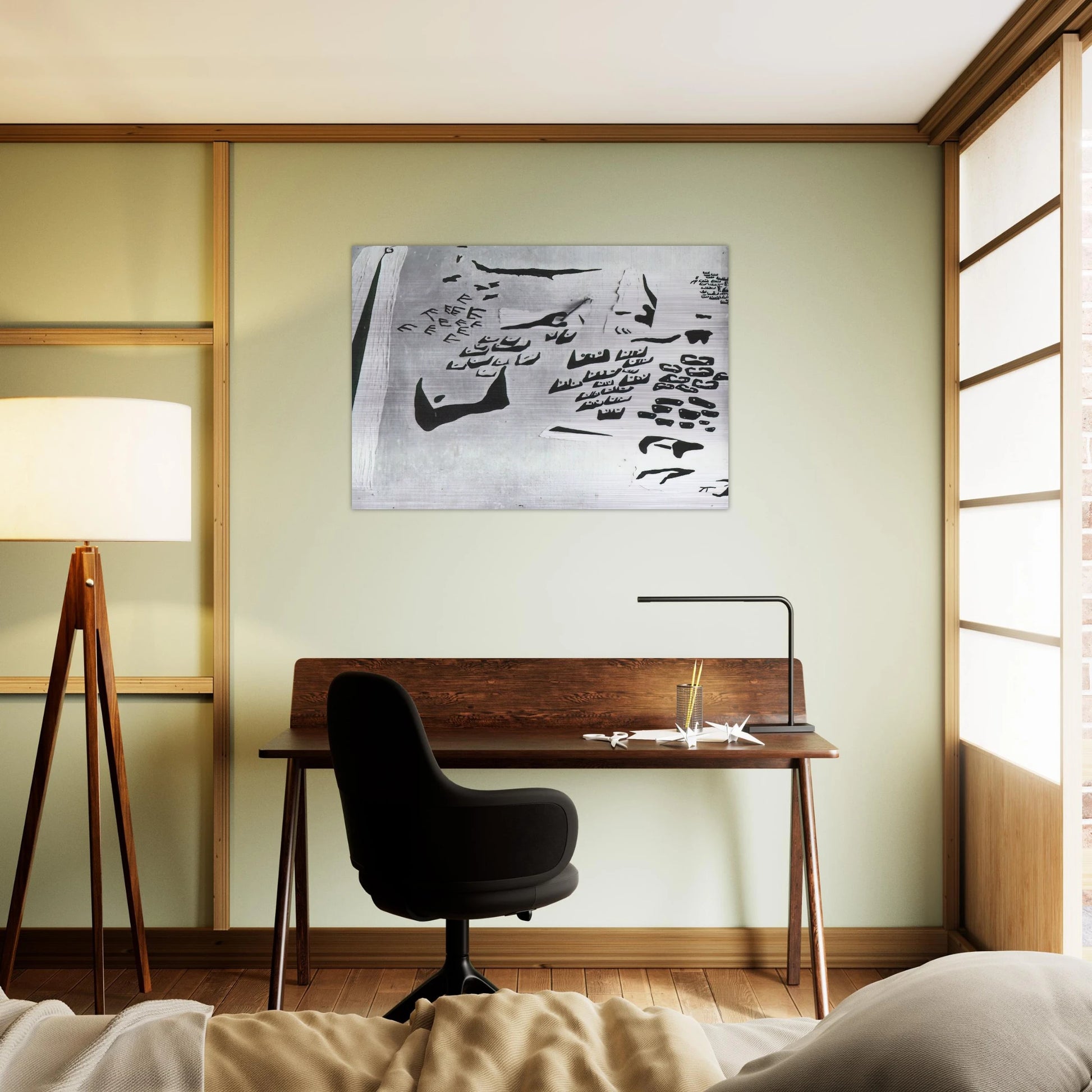 FISHERMEN IN THE SUN - Salvador Dali Brushed Aluminum Print - 70x100 cm / 28x40 inches | Salvador Dali Aluminum Print | Salvador Dali Prints