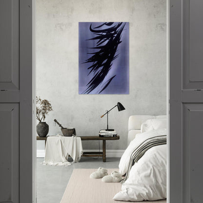 Untitled T1958-3 - 1958 - Hans Hartung Brushed Aluminum Print - 70x100 cm / 28x40 inches | Hans Hartung Aluminum Print | Hans Hartung Prints