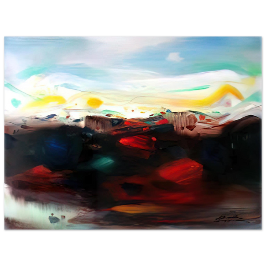 Chu teh Chun - UNTITLED 2007  75x100 cm / 30x40inches Fine Art Poster