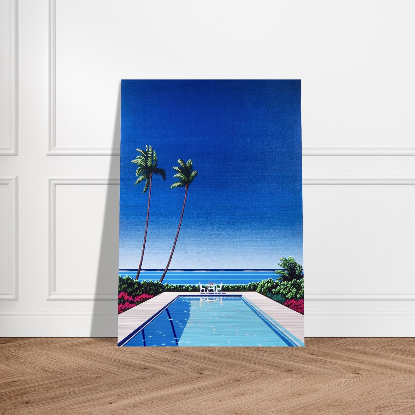 Watermelon Pool - Hiroshi Nagai Brushed Aluminum Print - 70x100 cm / 28x40 inches | Hiroshi Nagai Aluminum Print | Hiroshi Nagai Prints