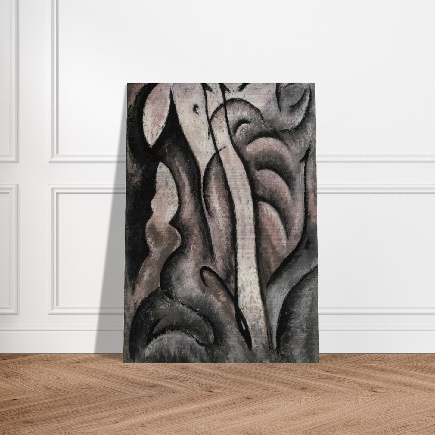 Sentimental Music - 1913 - Arthur Dove Brushed Aluminum Print - 70x100 cm / 28x40 inches | Arthur Dove Aluminum Print | Arthur Dove Prints