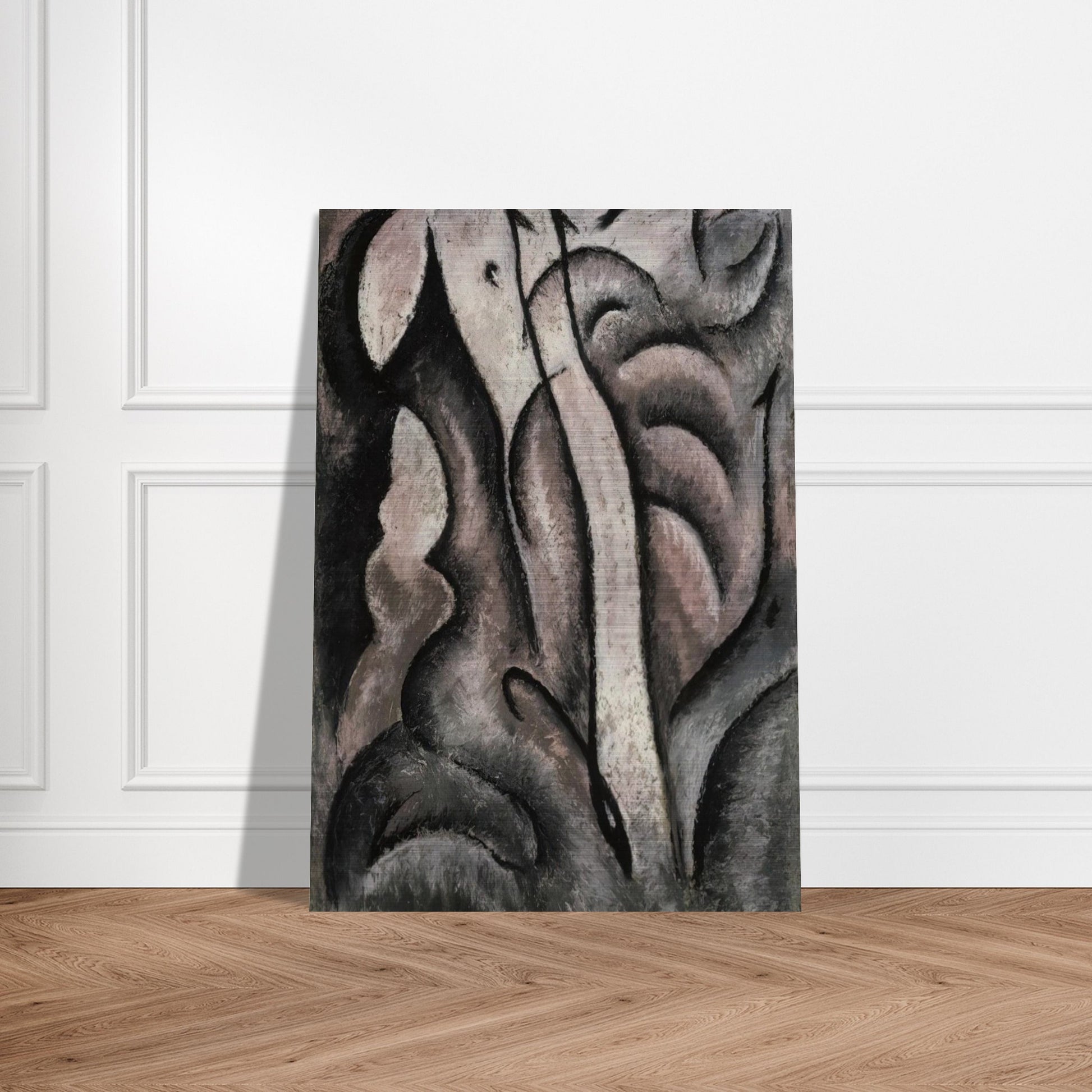 Sentimental Music - 1913 - Arthur Dove Brushed Aluminum Print - 70x100 cm / 28x40 inches | Arthur Dove Aluminum Print | Arthur Dove Prints