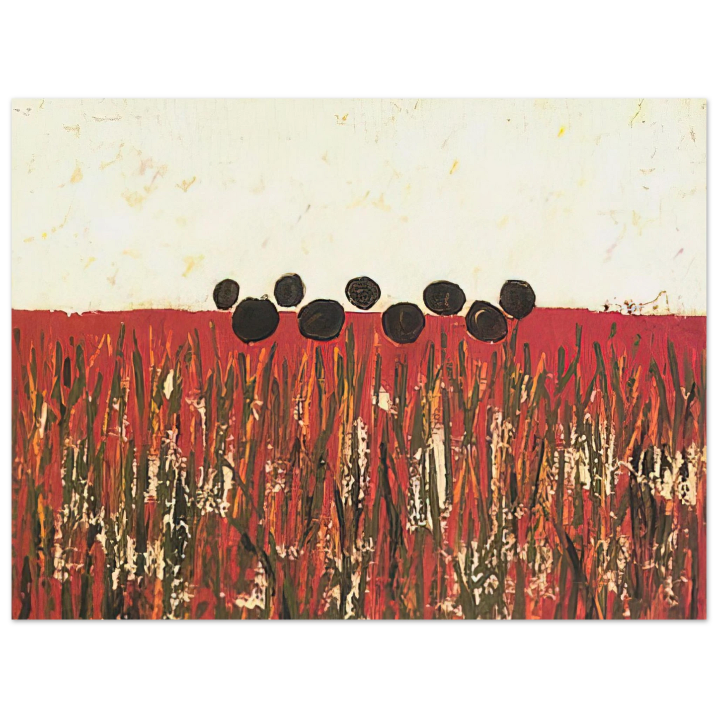 Forrest Bess - Symbol of Flowers - 1951  75x100 cm / 30x40inches Fine Art Poster