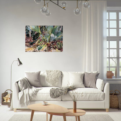Palmettos, Florida - John Singer Sargent Brushed Aluminum Print - 70x100 cm / 28x40 inches | John Singer Sargent Aluminum Print | John Singer Sargent Prints