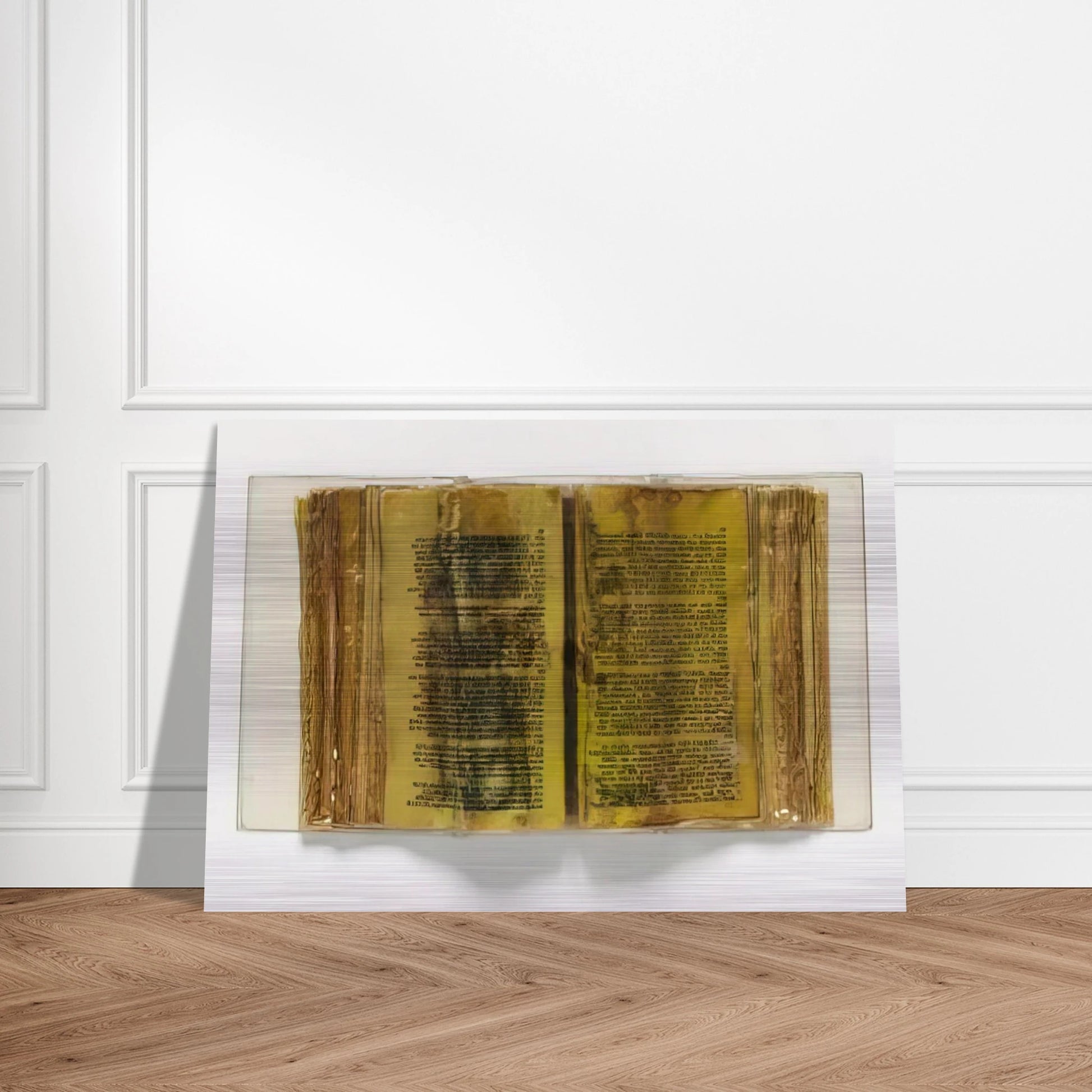 Poemetrie - 1970 - Dieter Roth Brushed Aluminum Print - 70x100 cm / 28x40 inches | Dieter Roth Aluminum Print | Dieter Roth Prints