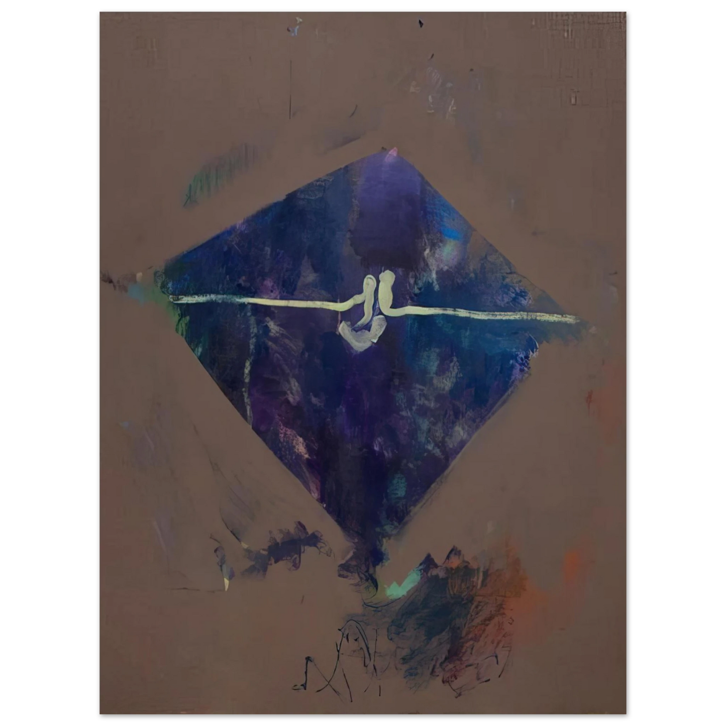 John Altoon - Untitled Sunset Series 33  - 1965  75x100 cm / 30x40inches Fine Art Poster