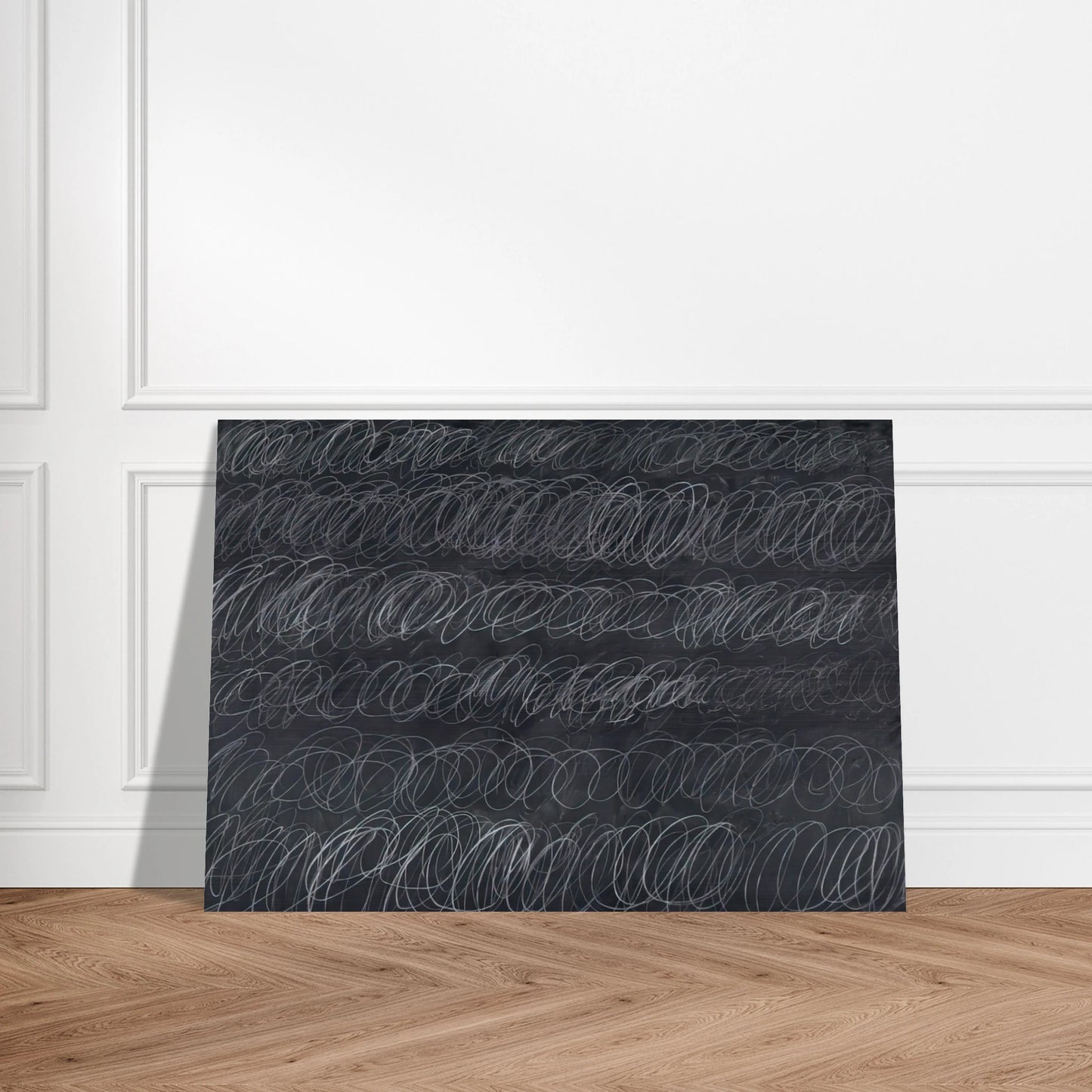 Cold Stream - Cy Twombly Brushed Aluminum Print - 70x100 cm / 28x40 inches | Cy Twombly Aluminum Print | Cy Twombly Prints