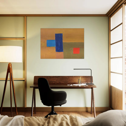 Untitled - 2000 - Etel Adnan Brushed Aluminum Print - 70x100 cm / 28x40 inches | Etel Adnan Aluminum Print | Etel Adnan Prints
