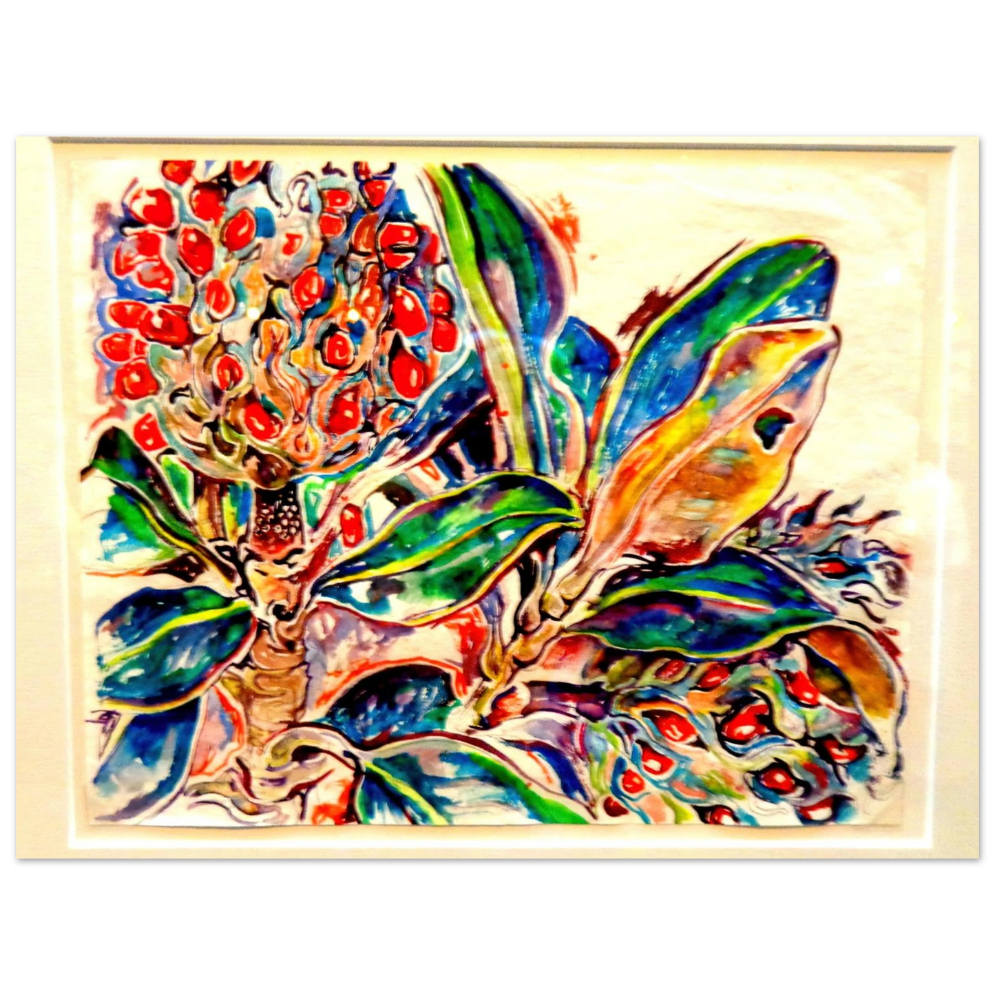 Walter Inglis Anderson - Walter Anderson Wall art - 27x35 cm / 11x14 inches - Premium Wooden Framed Poster With Fine Art Paper-canvas - Wood frame