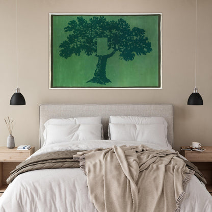 Albero Per Terra - 1984 - Mario Schifano Art Prints - 100x150 cm / 40x60″ inches | Mario Schifano Poster | Mario Schifano Prints