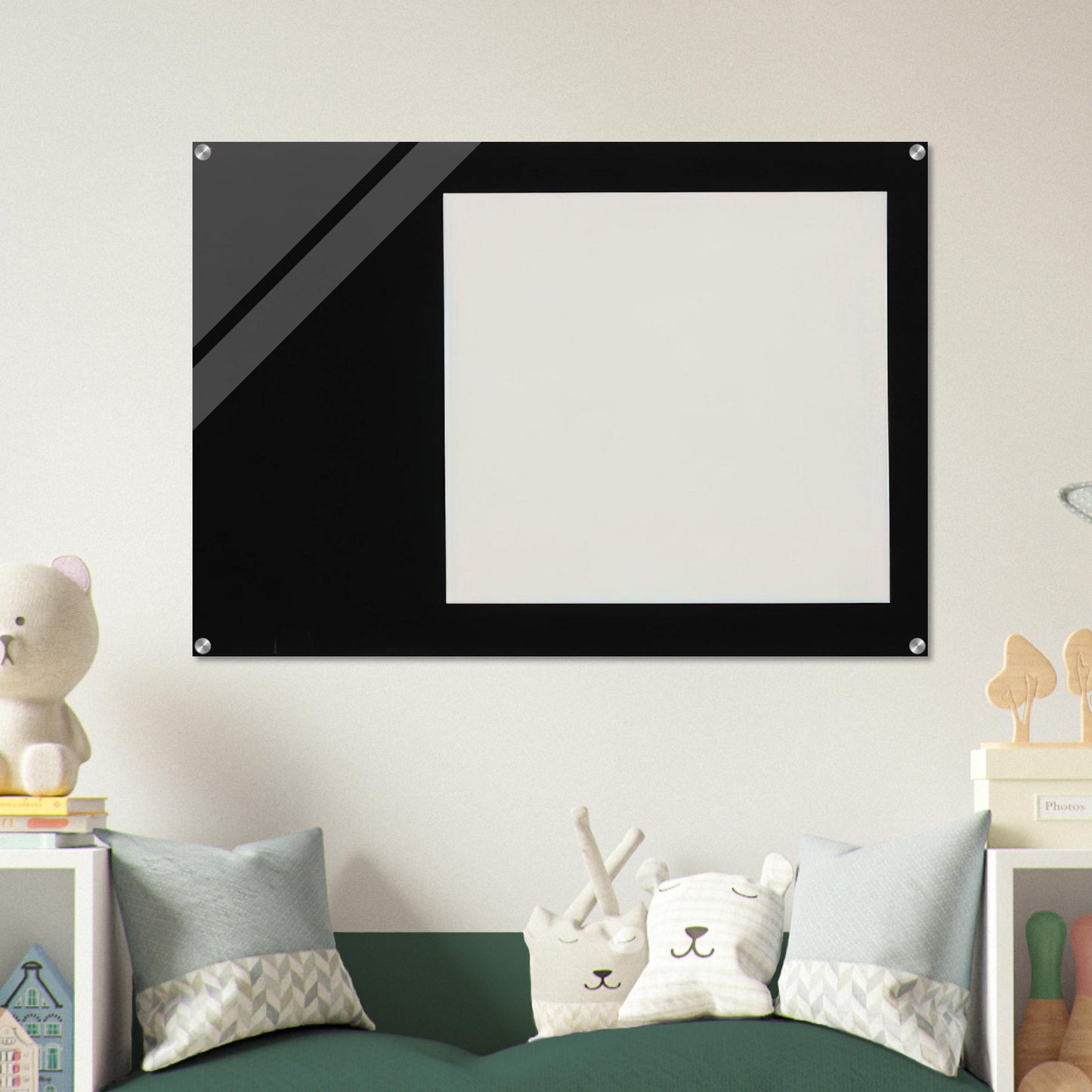 Rectangle from the series Line Form Color - Ellsworth Kelly Acrylic Print - 70x100 cm / 28x40″ inches