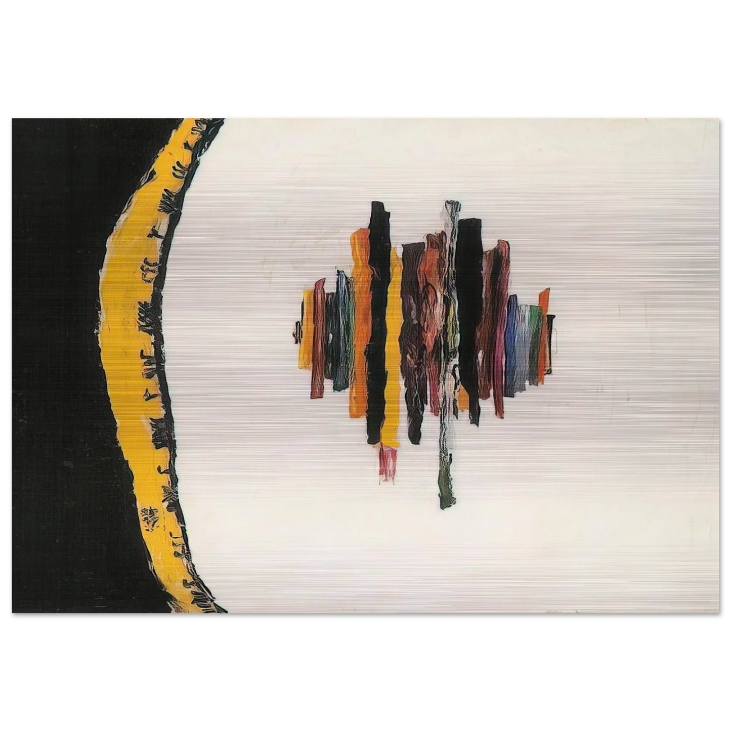 Mind Crystal - 1946 - Forrest Bess Brushed Aluminum Print - 70x100 cm / 28x40 inches | Forrest Bess Aluminum Print | Forrest Bess Prints