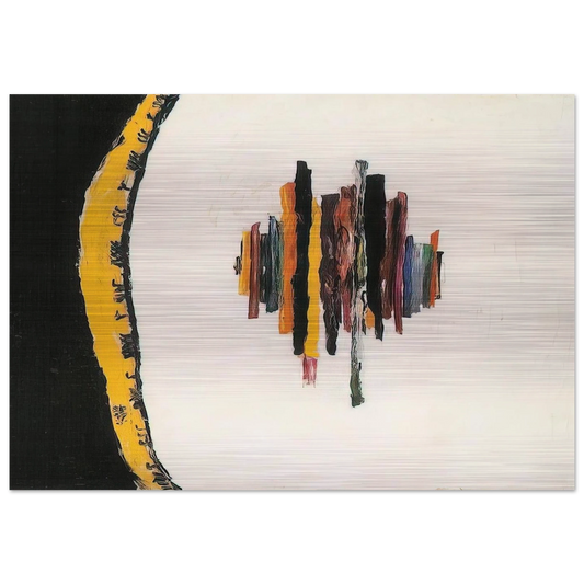 Mind Crystal - 1946 - Forrest Bess Brushed Aluminum Print - 70x100 cm / 28x40 inches | Forrest Bess Aluminum Print | Forrest Bess Prints