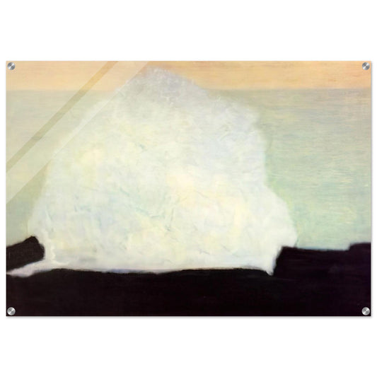 White Wave - 1954 - Milton Avery Acrylic Print - 70x100 cm / 28x40″ inches | Milton Avery Wall Art | Milton Avery Prints
