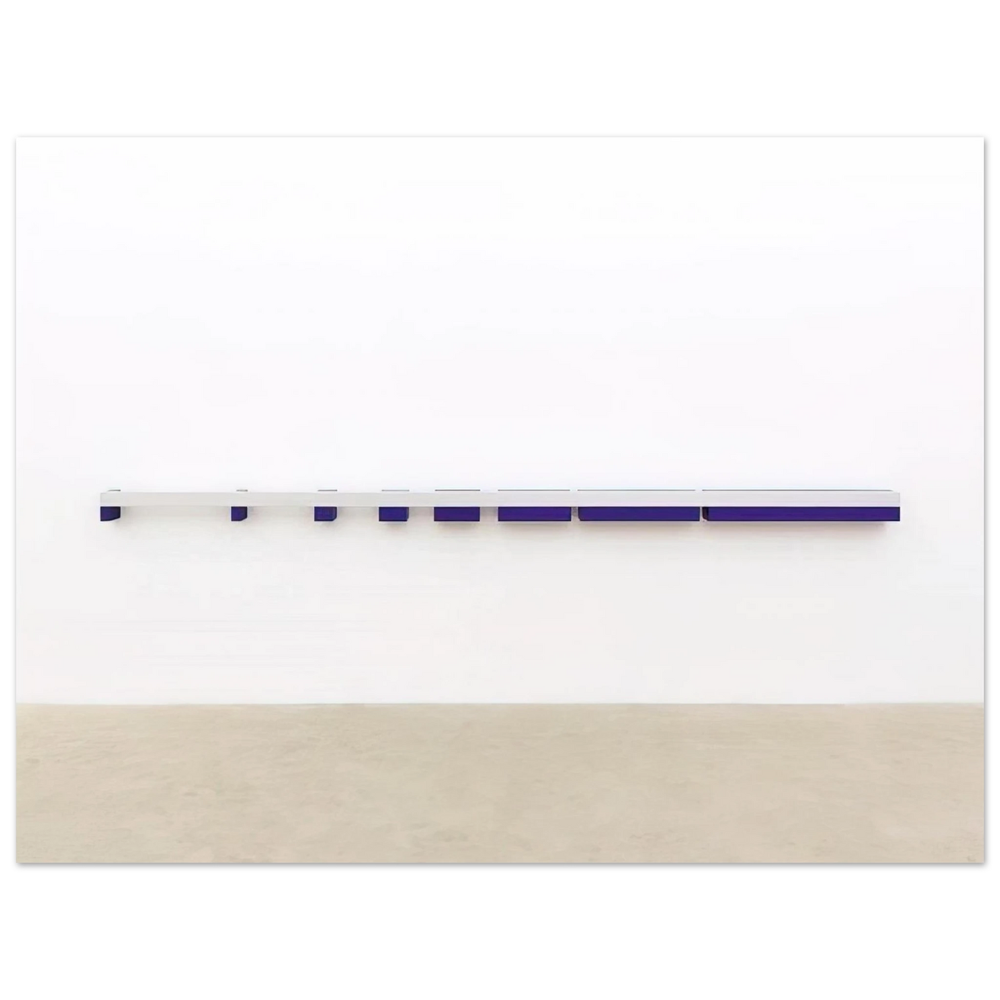Donald Judd - Untitled - 1970  75x100 cm / 30x40inches Fine Art Poster