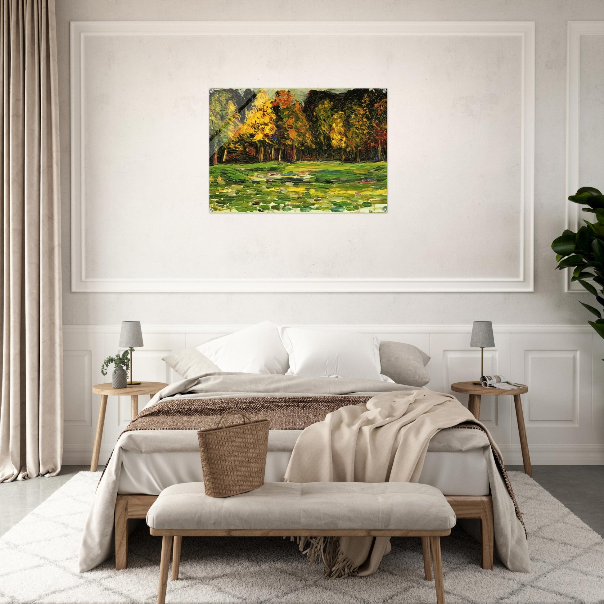 FOREST EDGE - Wassily Kandinsky Acrylic Print - 70x100 cm / 28x40″ inches