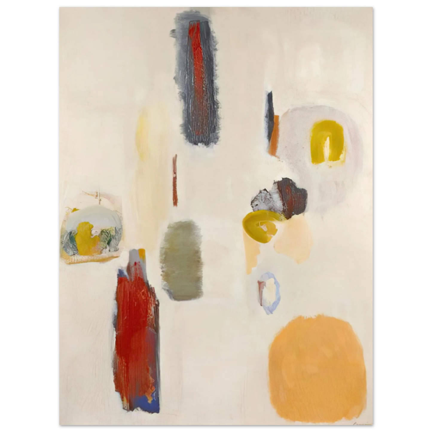 John Ferren - Ski - 1952  75x100 cm / 30x40inches Fine Art Poster