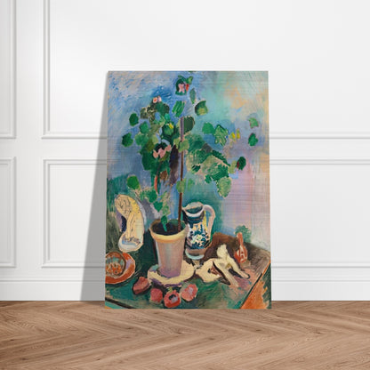 THE GERANIUM 1906 - Henri Matisse Brushed Aluminum Print - 70x100 cm / 28x40 inches | Henri Matisse Aluminum Print | Henri Matisse Prints