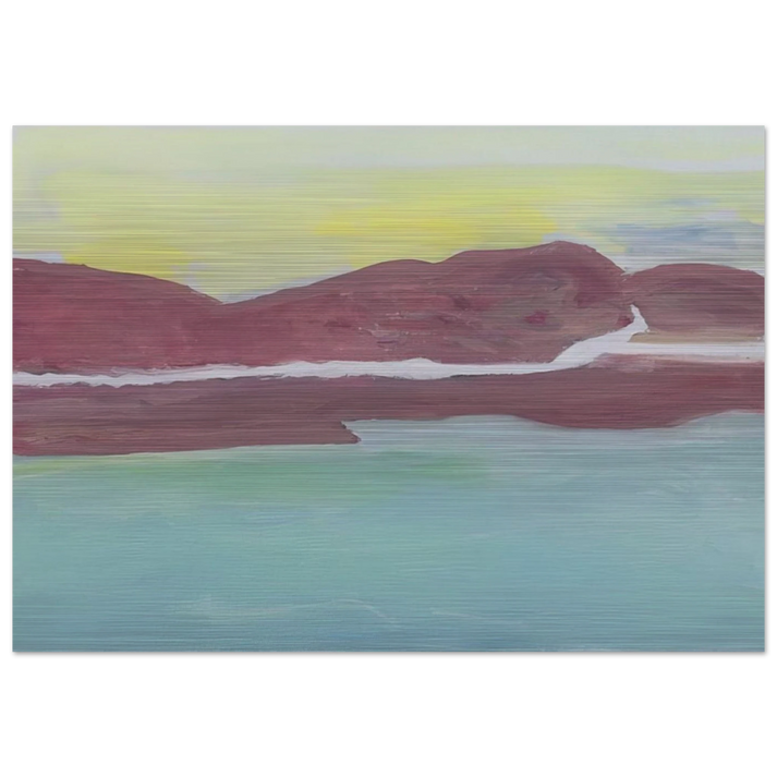 Untitled - 2005 - Raoul De Keyser Brushed Aluminum Print - 70x100 cm / 28x40 inches | Raoul De Keyser Aluminum Print | Raoul De Keyser Prints