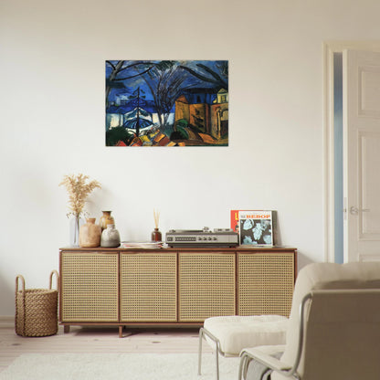 THE BOTANICAL GARDEN 1910 - Raoul Dufy Brushed Aluminum Print - 70x100 cm / 28x40 inches | Raoul Dufy Aluminum Print | Raoul Dufy Prints