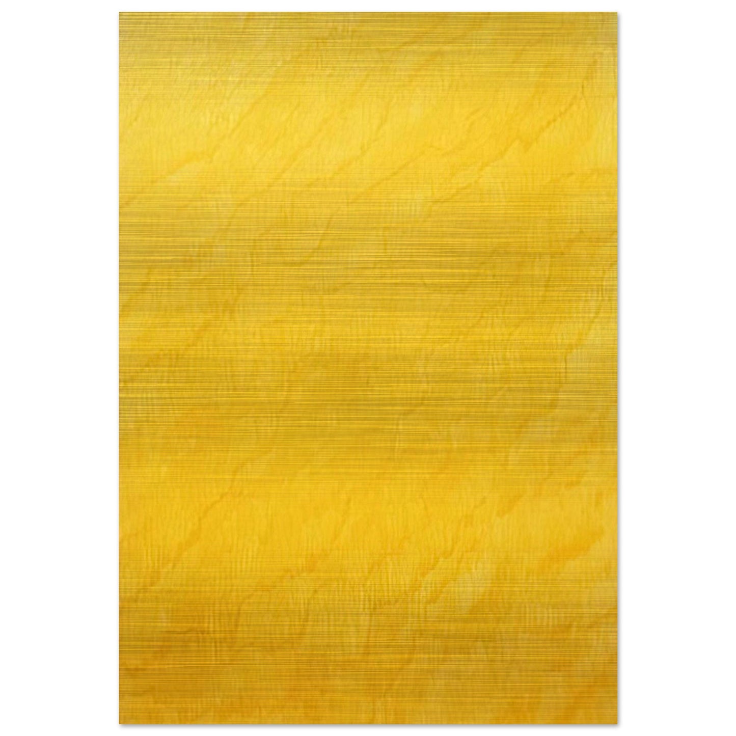 Indian Yellow - Marcia Hafif Brushed Aluminum Print - 70x100 cm / 28x40 inches | Marcia Hafif Aluminum Print | Marcia Hafif Prints