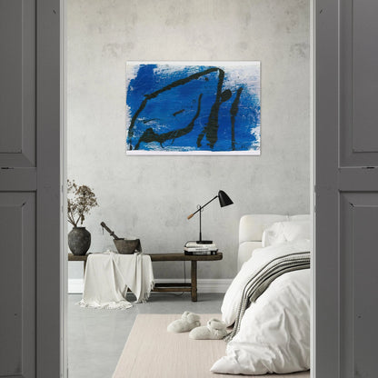 G-7 - 1987 - Emil Schumacher Brushed Aluminum Print - 70x100 cm / 28x40 inches | Emil Schumacher Aluminum Print | Emil Schumacher Prints