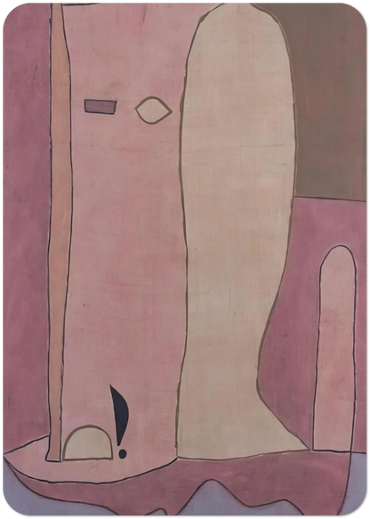 GARDEN FIGURE 1940 By Paul Klee Pack of 10 Post Cards | Paul Klee Post Cards | A6 (10.5 x 14.8 cm) - 4.1 x 5.8 inches