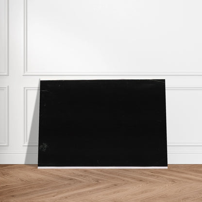 Black - Ellsworth Kelly Brushed Aluminum Print - 70x100 cm / 28x40 inches | Ellsworth Kelly Aluminum Print | Ellsworth Kelly Prints