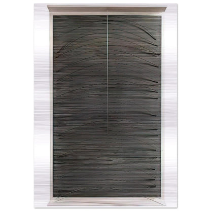 LA COURVE BLEUE 1965 - Jesus Rafael Soto Brushed Aluminum Print - 70x100 cm / 28x40 inches | Jesus Rafael Soto Aluminum Print | Jesus Rafael Soto Prints