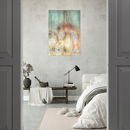 THE COLUMN 1926 - Paul Klee Brushed Aluminum Print - 70x100 cm / 28x40 inches | Paul Klee Aluminum Print | Paul Klee Prints