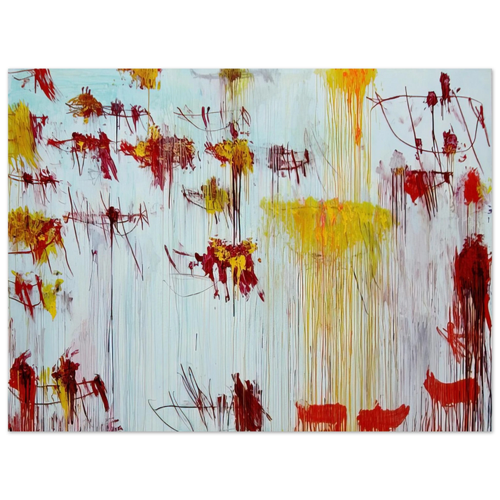 Cy Twombly - Lepanto, Part X  75x100 cm / 30x40inches Fine Art Poster