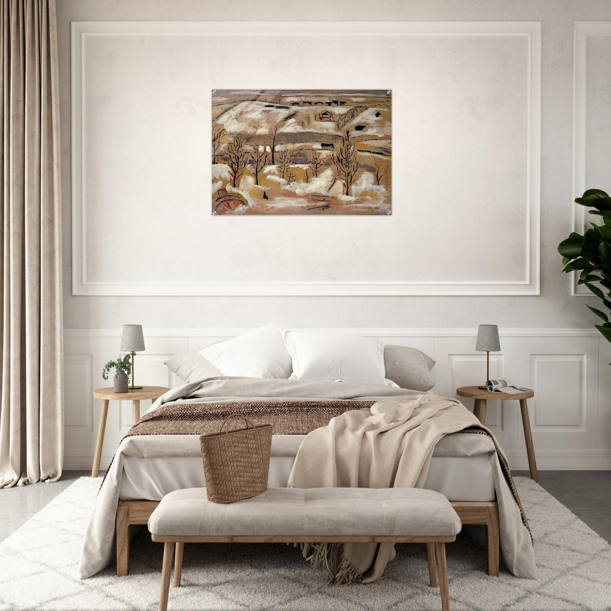 THE HILL - Man Ray Acrylic Print - 70x100 cm / 28x40″ inches | Man Ray Wall Art | Man Ray Prints