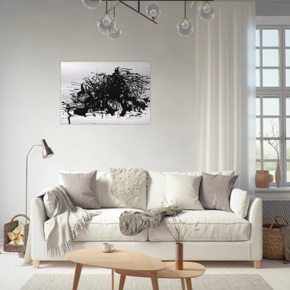 Nomads - 1960 - Robert Goodnough Brushed Aluminum Print - 70x100 cm / 28x40 inches | Robert Goodnough Aluminum Print | Robert Goodnough Prints