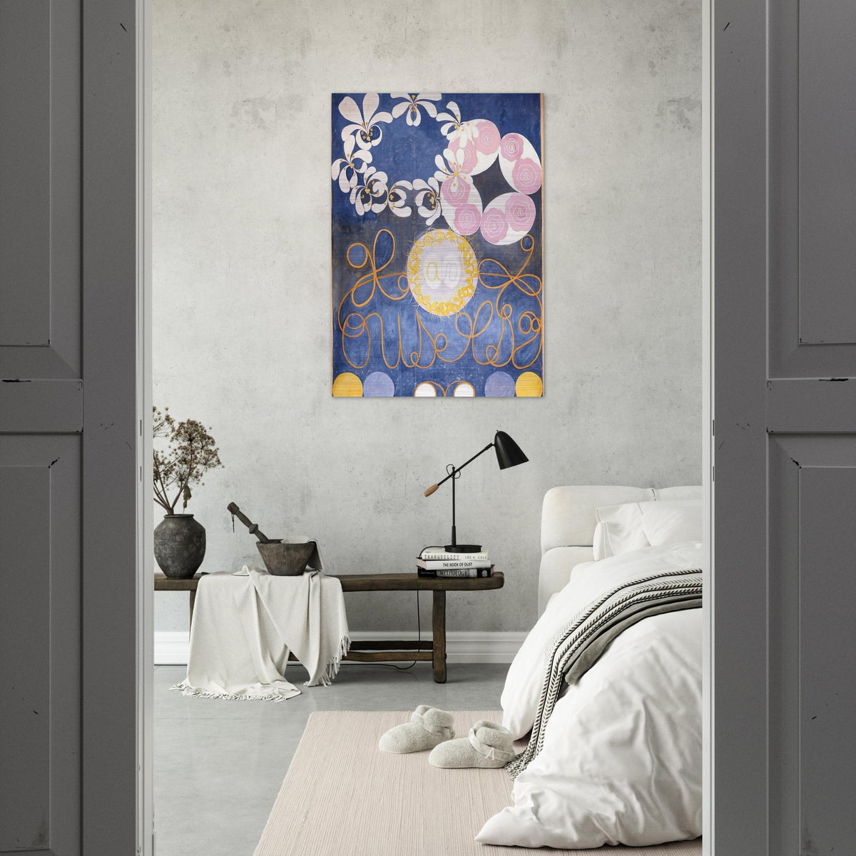 THE TEN LARGEST 1907 - Hilma af Klint Brushed Aluminum Print - 70x100 cm / 28x40 inches | Hilma af Klint Aluminum Print | Hilma af Klint Prints