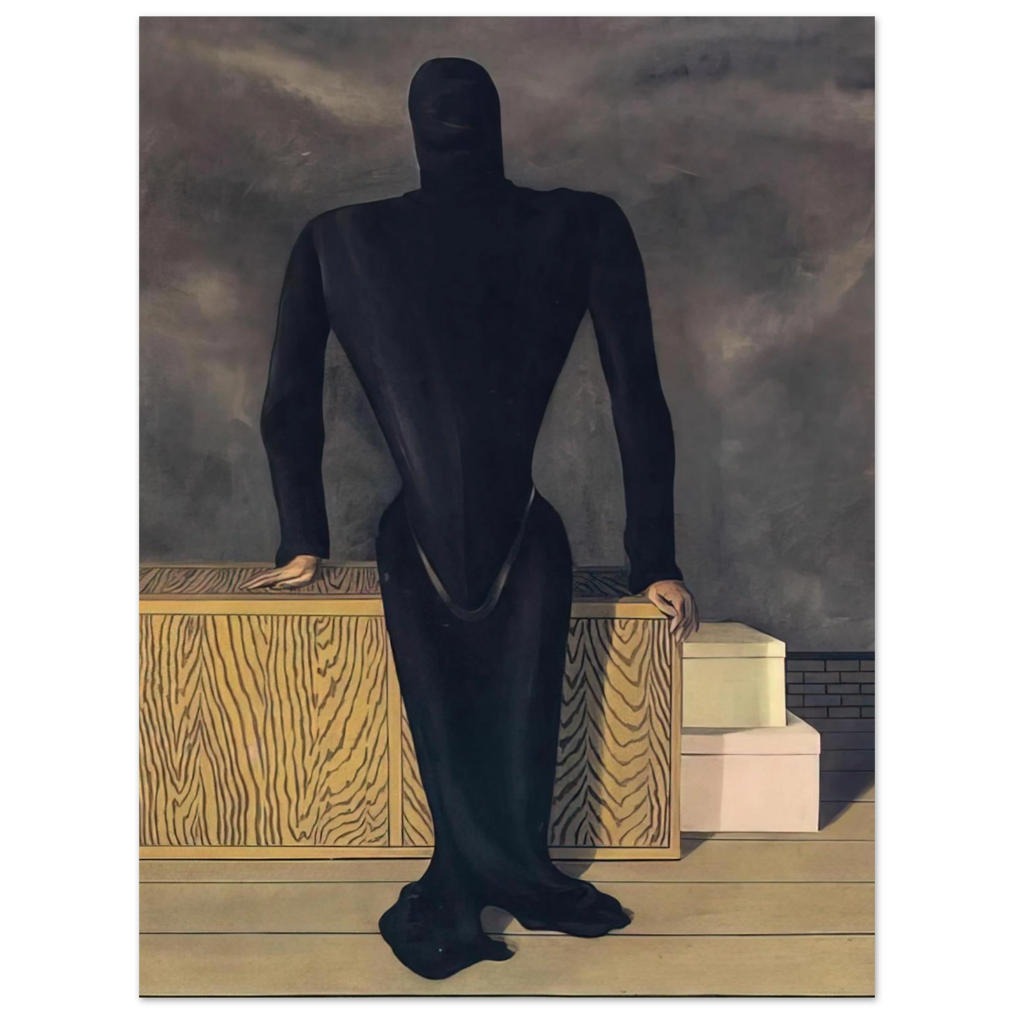 Rene Magritte - THE FEMALE THIEF 1927  75x100 cm / 30x40inches Fine Art Poster