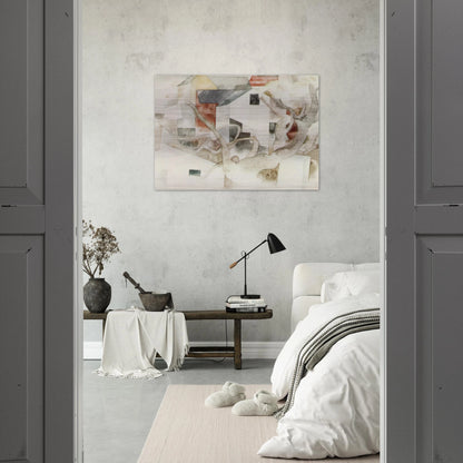 Trees and Barns Bermuda - 1917 - Charles Demuth Brushed Aluminum Print - 70x100 cm / 28x40 inches | Charles Demuth Aluminum Print | Charles Demuth Prints