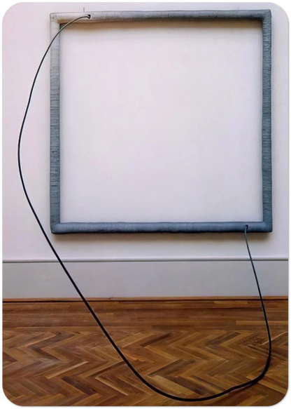 HANG UP 1966 By Eva Hesse Pack of 10 Post Cards | Eva Hesse Post Cards | A6 (10.5 x 14.8 cm) - 4.1 x 5.8 inches