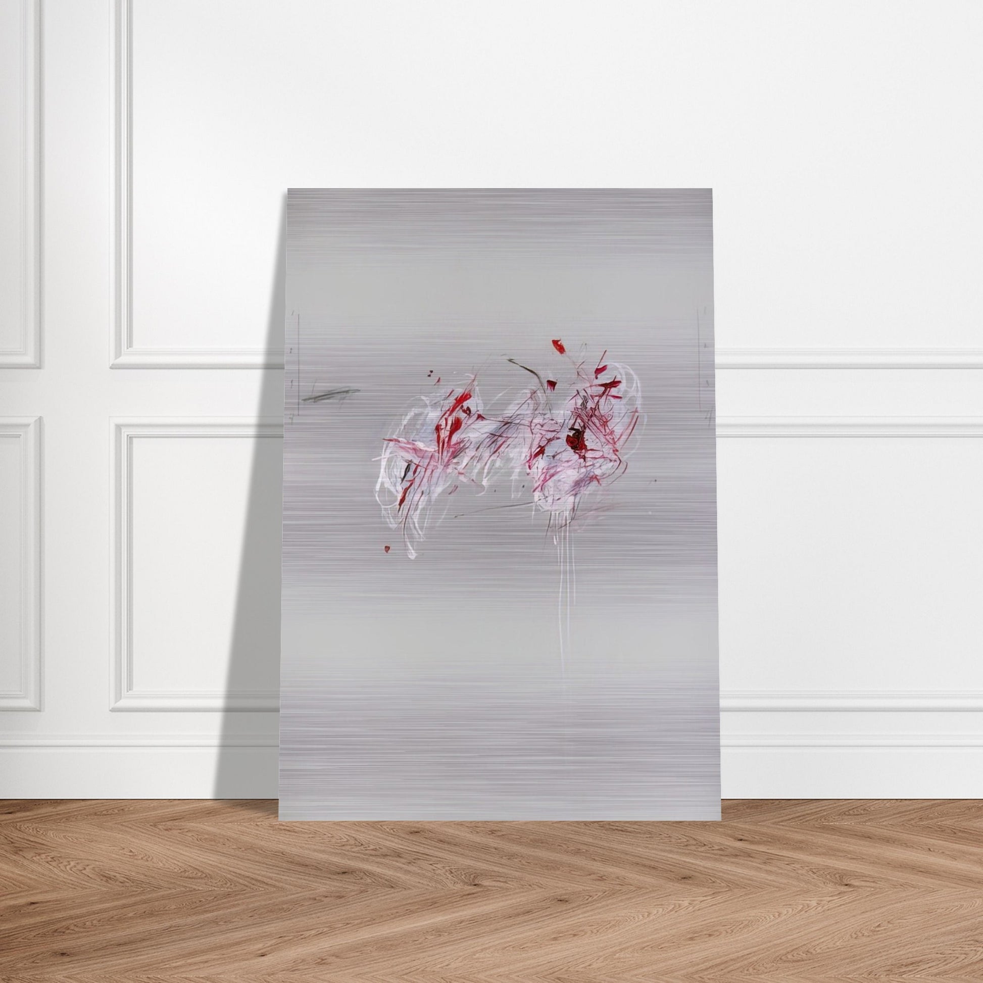 Nine Discourses on Commodus, Part II - Cy Twombly Brushed Aluminum Print - 70x100 cm / 28x40 inches | Cy Twombly Aluminum Print | Cy Twombly Prints