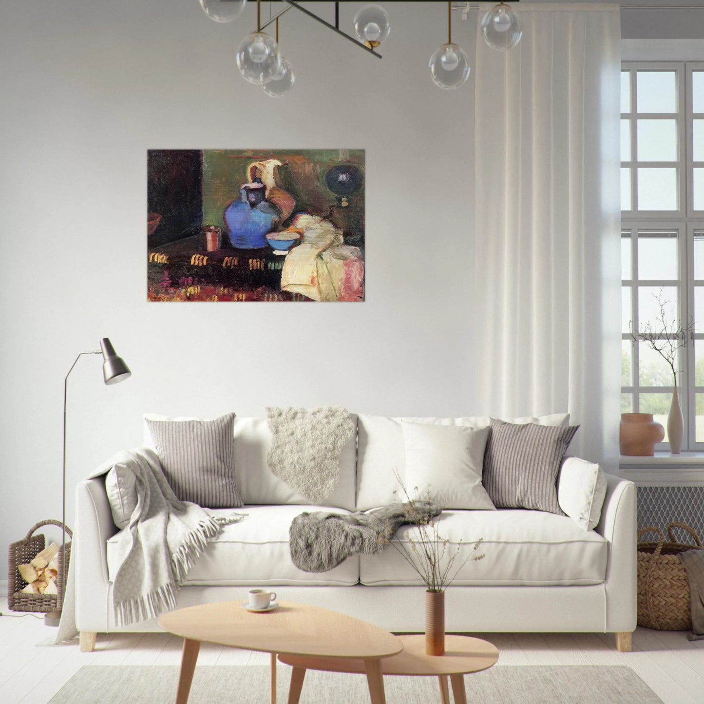 THE BLUE JUG 1899 - Henri Matisse Brushed Aluminum Print - 70x100 cm / 28x40 inches | Henri Matisse Aluminum Print | Henri Matisse Prints