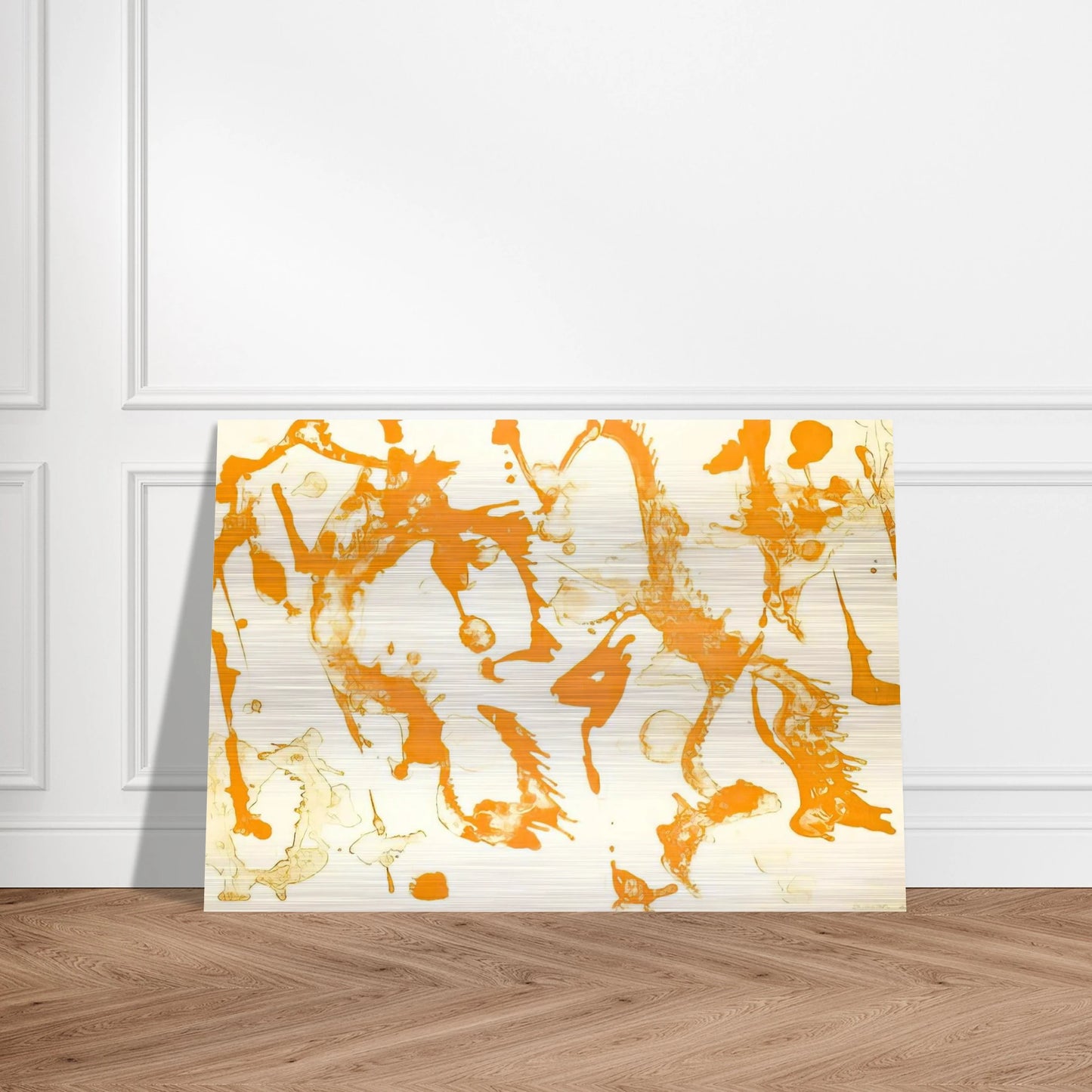 Gold Stone - Lee Krasner Brushed Aluminum Print - 70x100 cm / 28x40 inches | Lee Krasner Aluminum Print | Lee Krasner Prints