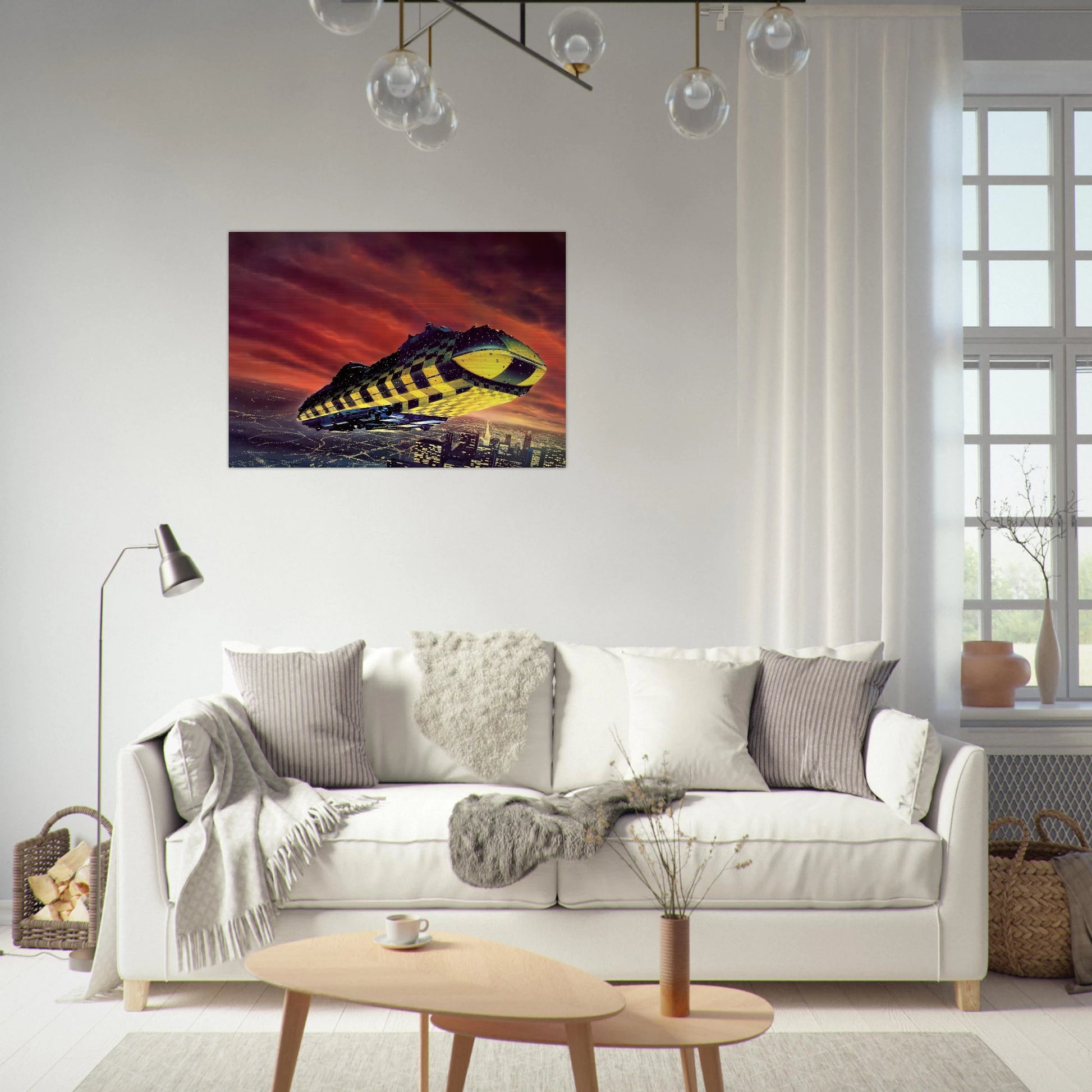 Chris Foss - Chris Foss Brushed Aluminum Print - 70x100 cm / 28x40 inches | Chris Foss Aluminum Print | Chris Foss Prints