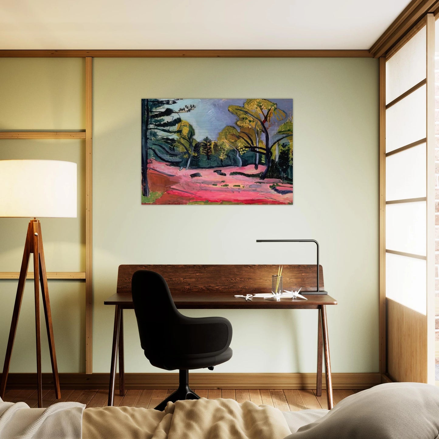 LANDSCAPE 1909 - Henri Matisse Brushed Aluminum Print - 70x100 cm / 28x40 inches | Henri Matisse Aluminum Print | Henri Matisse Prints