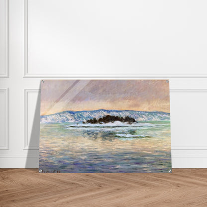 The Fjord, near Christiania - claude monet Acrylic Print - 70x100 cm / 28x40″ inches | claude monet Wall Art | claude monet Prints