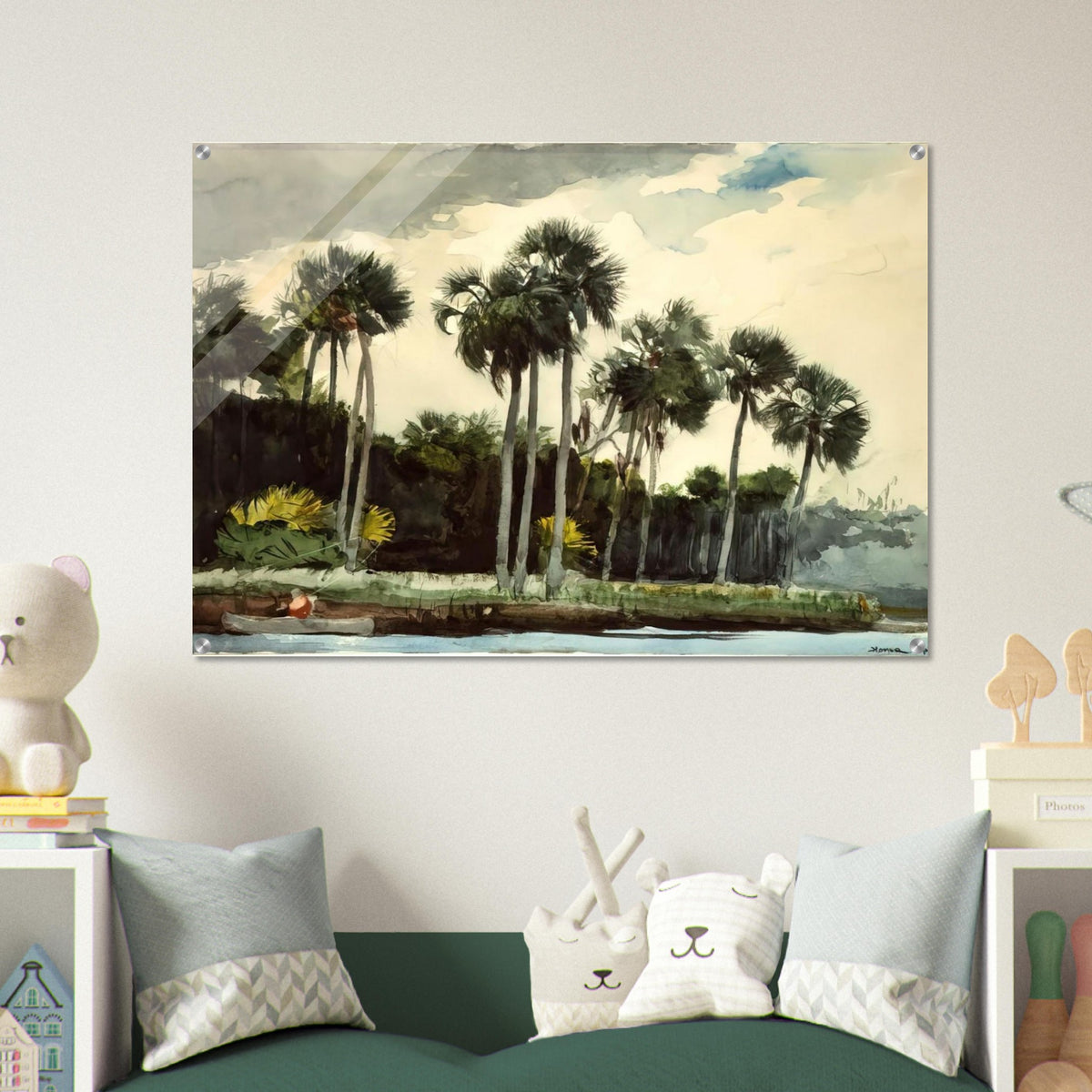 THE TURKEY BUZZARD - Winslow Homer Acrylic Print - 70x100 cm / 28x40″ inches