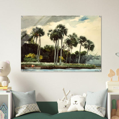 THE TURKEY BUZZARD - Winslow Homer Acrylic Print - 70x100 cm / 28x40″ inches