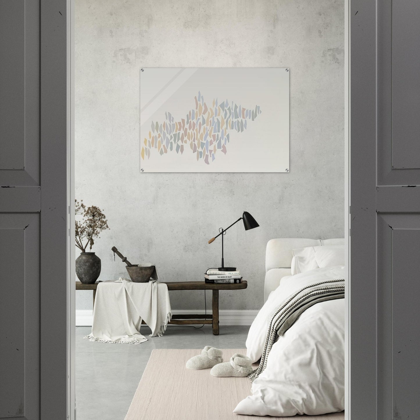 Untitled - 1970 - Robert Goodnough Acrylic Print - 70x100 cm / 28x40″ inches | Robert Goodnough Wall Art | Robert Goodnough Prints