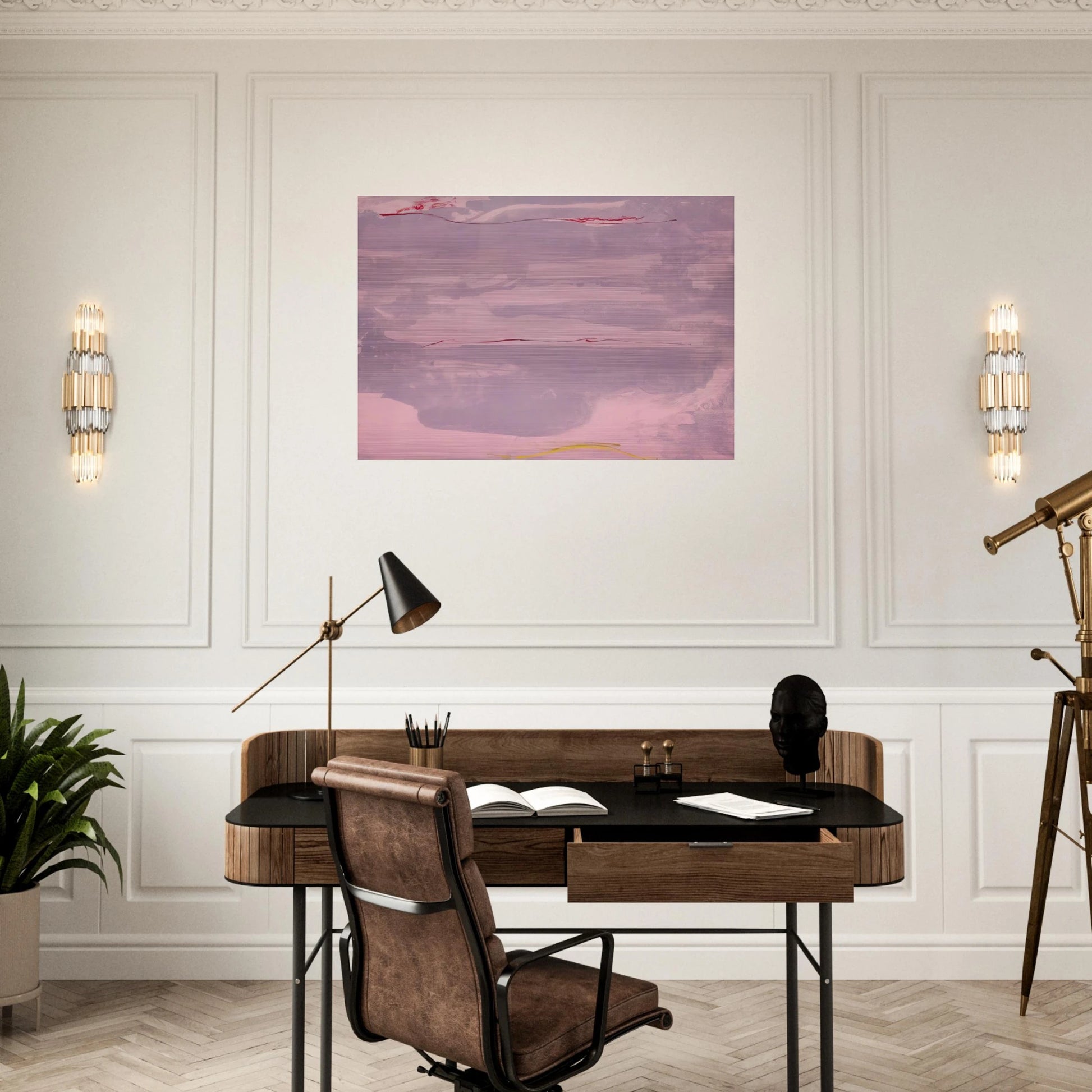 Dream Walk - 1977 - Helen Frankenthaler Brushed Aluminum Print - 70x100 cm / 28x40 inches | Helen Frankenthaler Aluminum Print | Helen Frankenthaler Prints