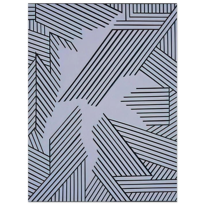 Nicholas Krushenick - Untitled - 1998  75x100 cm / 30x40inches Fine Art Poster