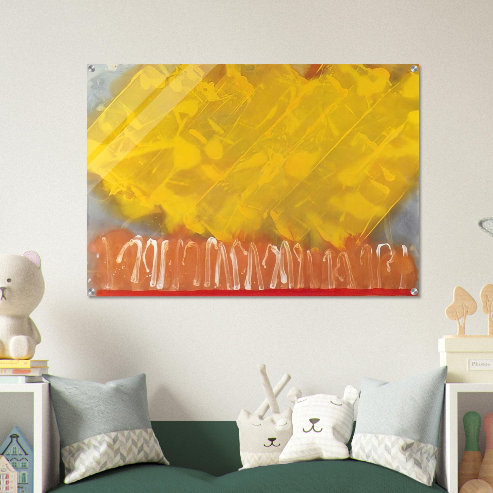 Cathay - 1979 - Albert Irvin Acrylic Print - 70x100 cm / 28x40″ inches